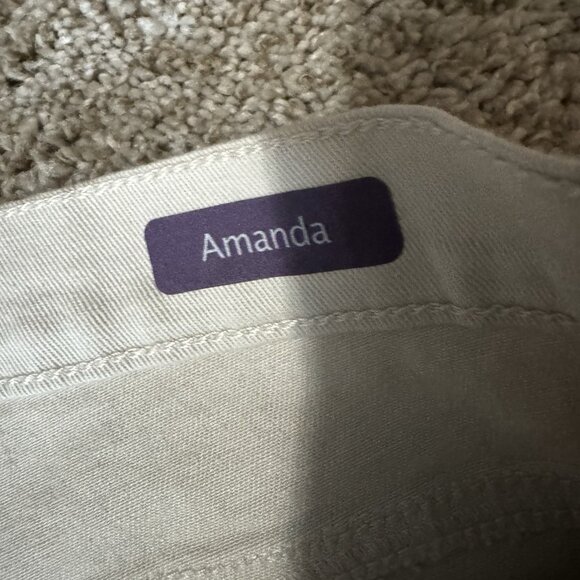 Gloria Vanderbilt Amanda Women's Jeans Sz 12 Tan All Around Slimming Effect - Picture 6 of 14